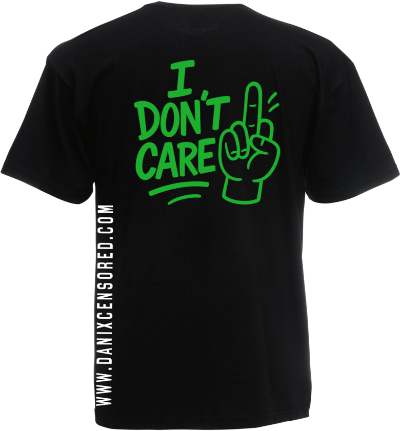 Tshirt I don't care